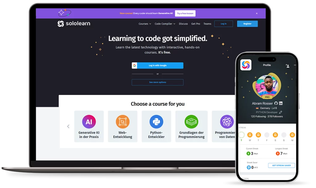 Sololearn - Education App